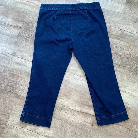 lauren Jeans Company Sailor Capris Jeans Size 4 - Picture 4 of 8